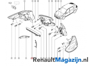 265900026r 3e Remicht Megane 3 - Renault Magazijn - Renault onderdelen zowel nieuw als gebruikt.